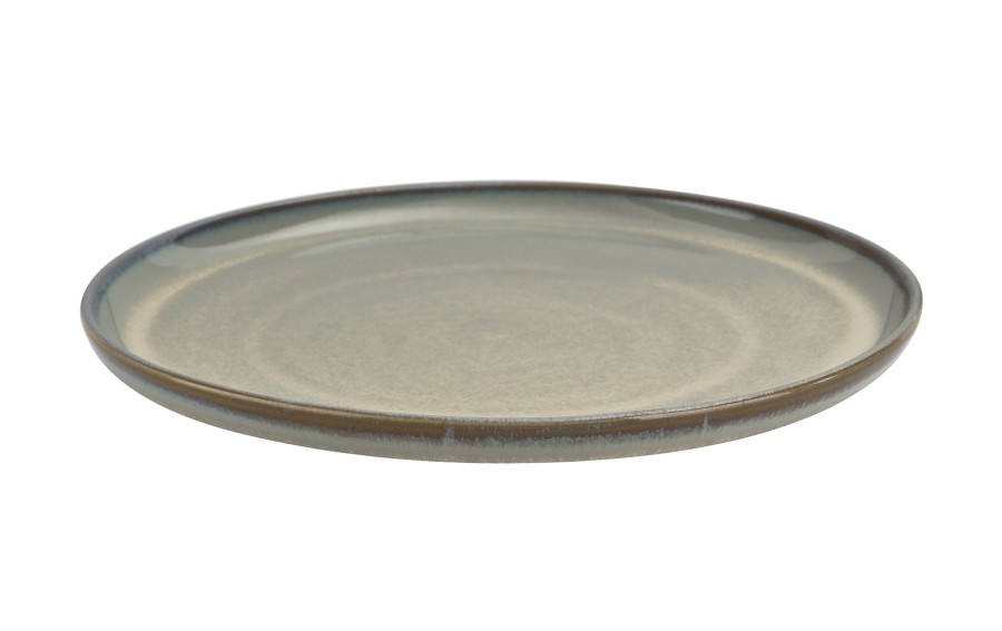 Talerz obiadowy porcelanowy 25 cm Aurum Blue | Witek Home