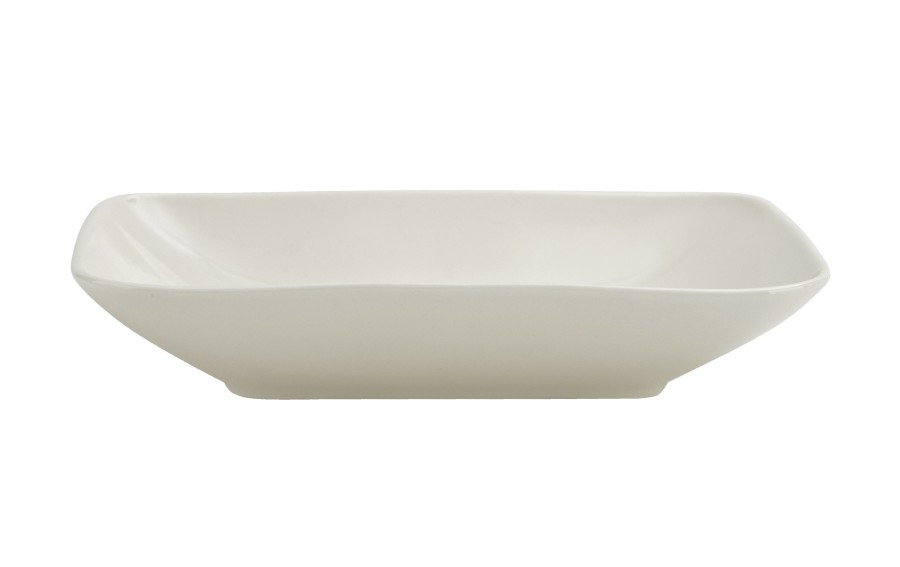 Salaterka Kyoto 23x14 cm Karolina kremowa porcelana