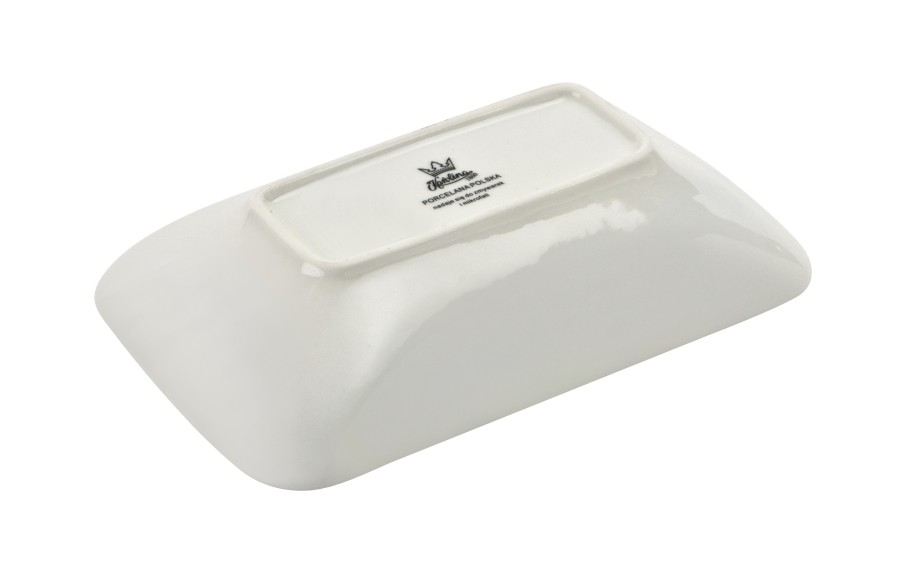 Salaterka Kyoto 23x14 cm Karolina kremowa porcelana