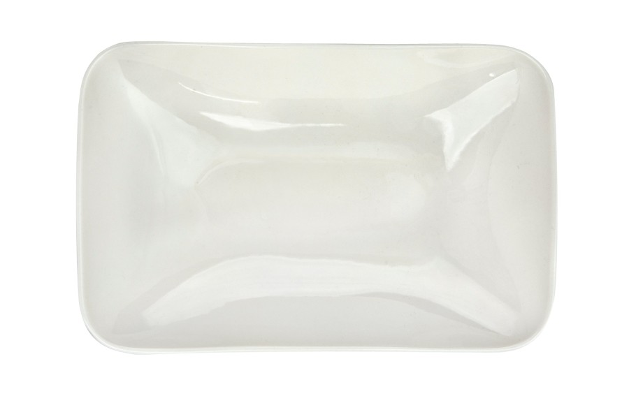 Salaterka Kyoto 23x14 cm Karolina kremowa porcelana