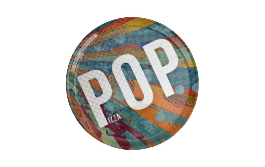 Talerz do pizzy 31 cm Pizzapop Pop Saturnia