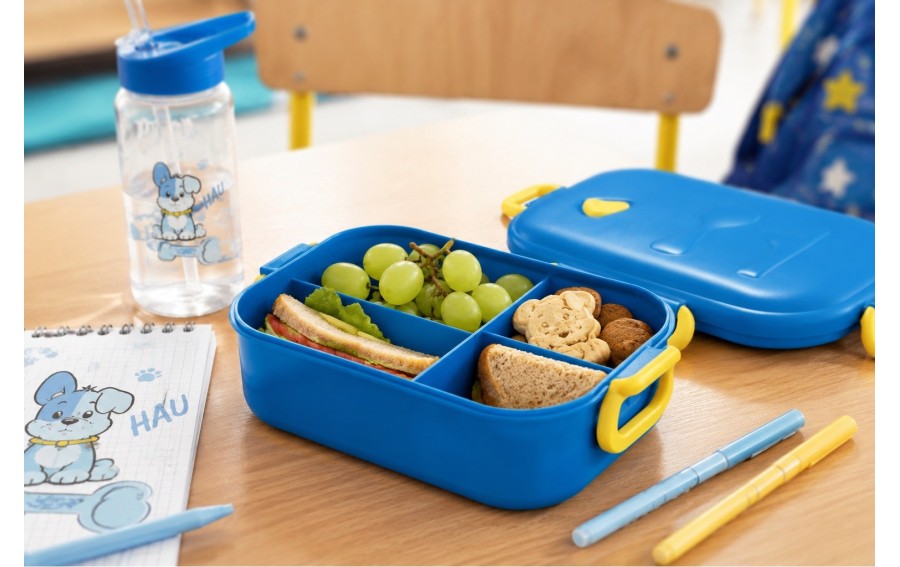 Lunchbox z przegródkami Sky Ambition Junior niebieski
