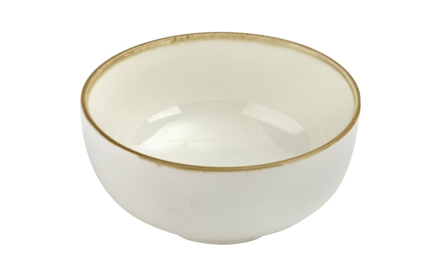 Salaterka porcelanowa 19 cm Aurum Beige - Witek Home