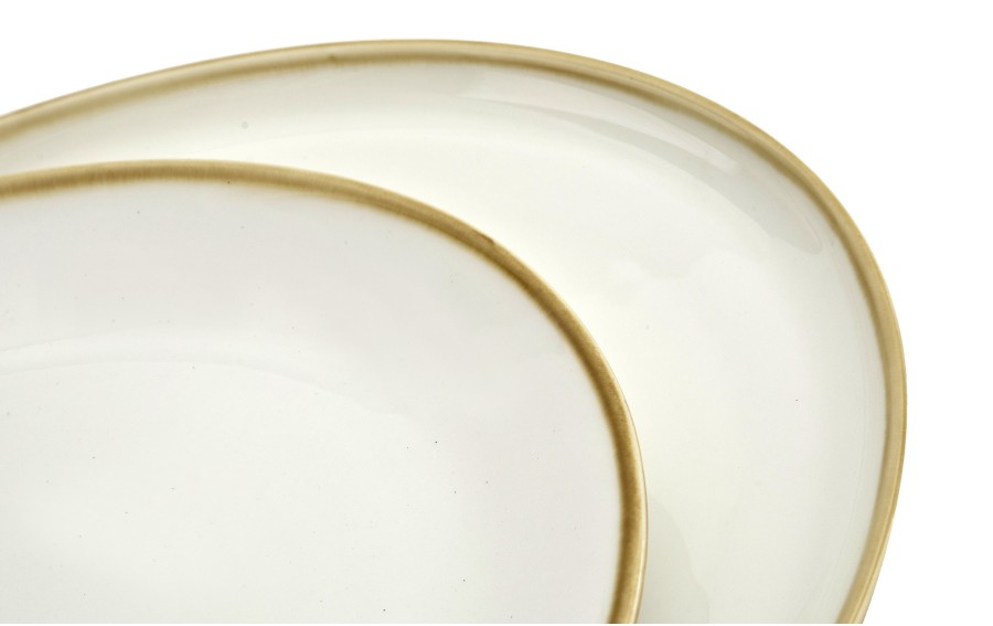 Półmisek owalny 25x16 cm Aurum Beige | Porcelana HoReCa | Witek Home