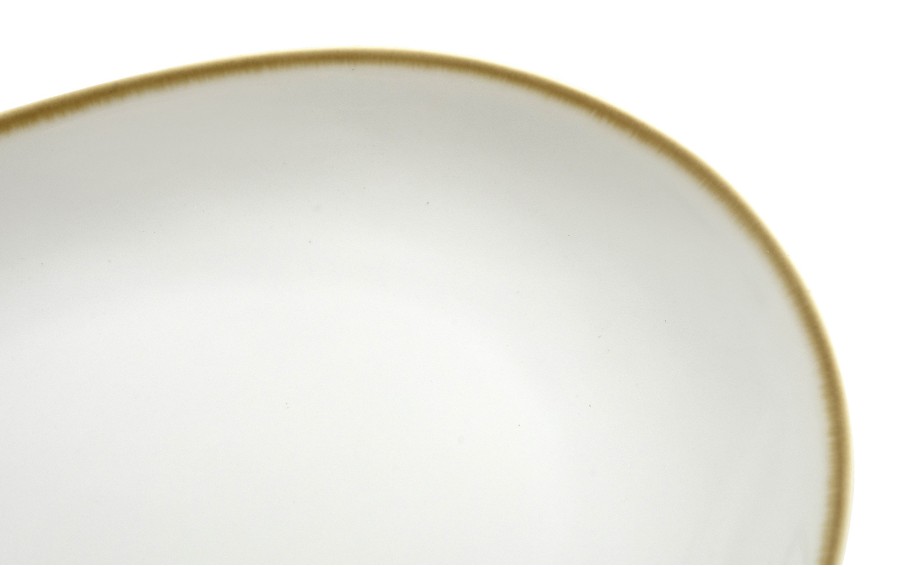 Półmisek owalny 25x16 cm Aurum Beige | Porcelana HoReCa | Witek Home