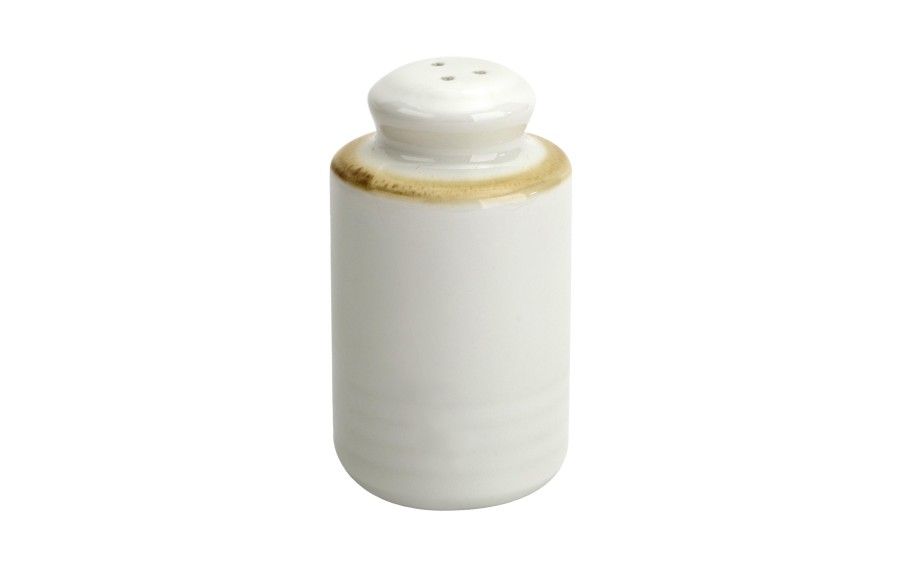 Pieprzniczka porcelanowa Aurum Beige 8,5 cm Witek Home