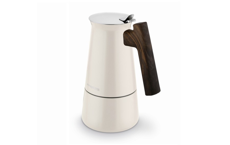 Kawiarka nierdzewna 300 ml Cortado kremowa 6 filiżanek
