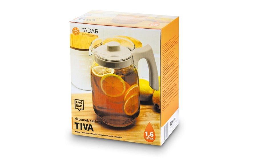 Dzbanek szklany 1,6 L Tiva