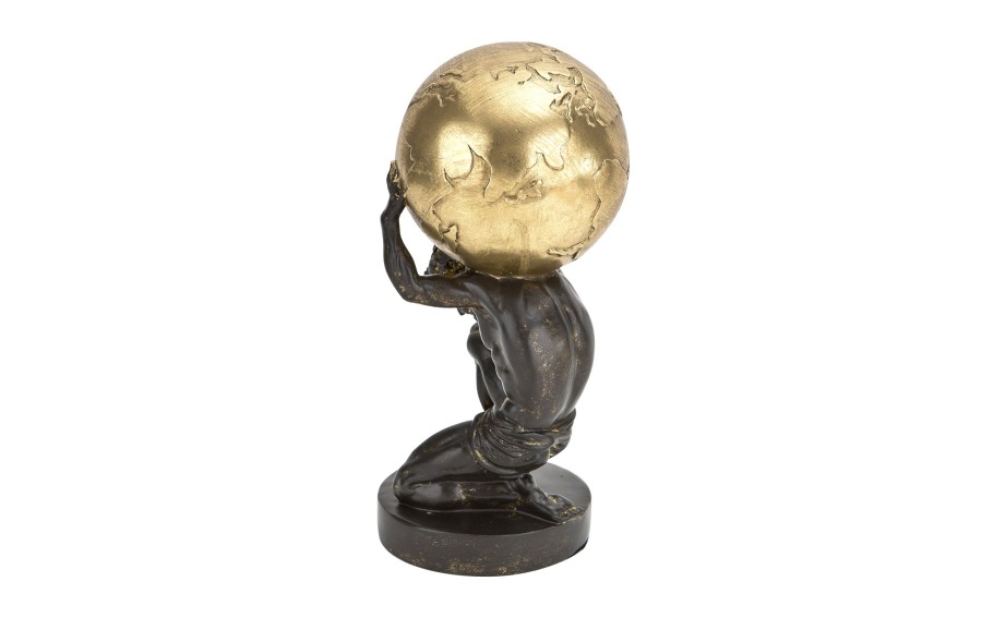 Figurka Atlas z kulą ziemską 28,5 cm Art-Pol