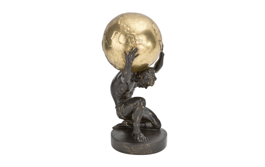 Figurka Atlas z kulą ziemską 28,5 cm Art-Pol