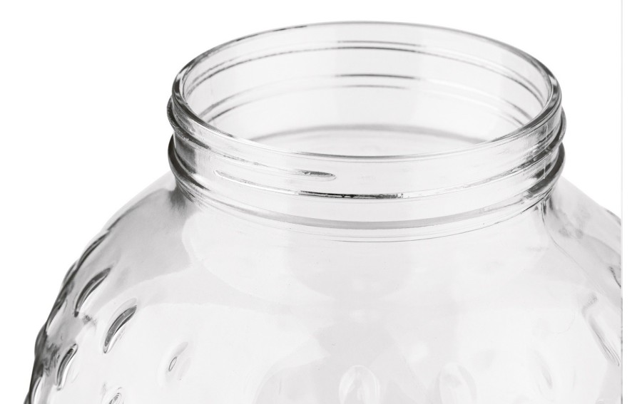 Słoik z kranikiem 3,8 L Truskawka