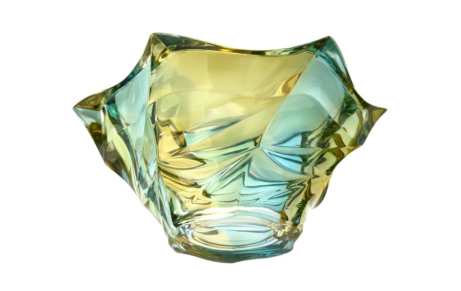 Misa kryształowa 29,5 cm Flamenco Lemon Bohemia