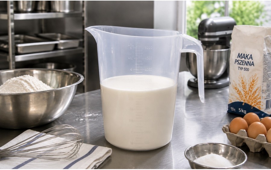 Plastikowa miarka kuchenna 5 l Stalgast 506503 z podziałką