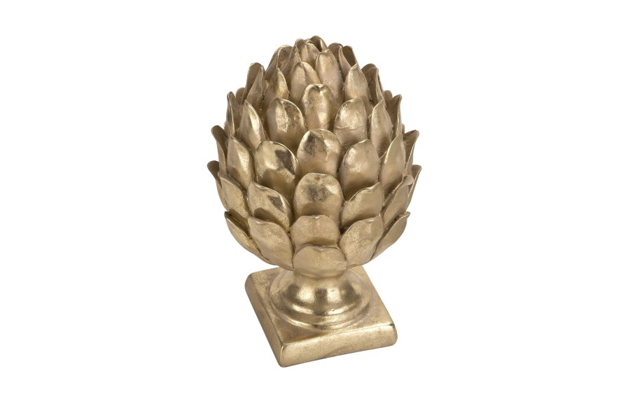 Ozdoba ceramiczna Karczoch złoty 32 cm Ewax 1879