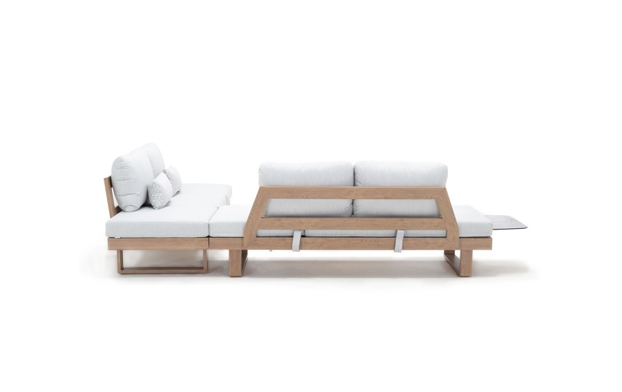 Zestaw mebli ogrodowych WINGS OAK 6-osobowy Couture Jardin