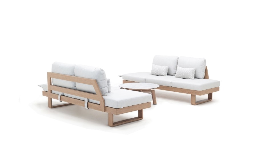 Zestaw mebli ogrodowych WINGS OAK 6-osobowy Couture Jardin
