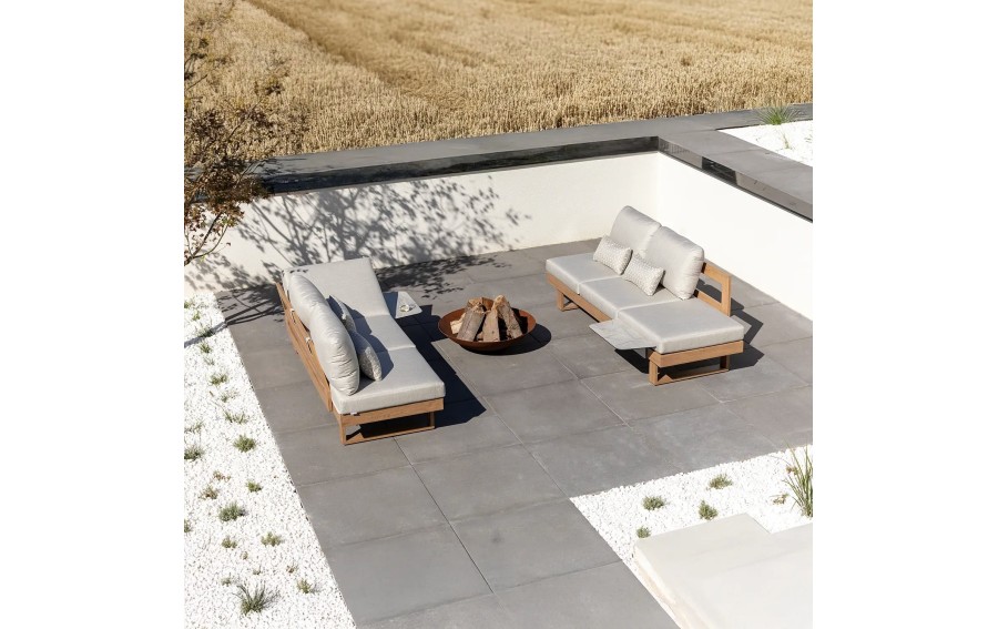 Zestaw mebli ogrodowych WINGS OAK 6-osobowy Couture Jardin