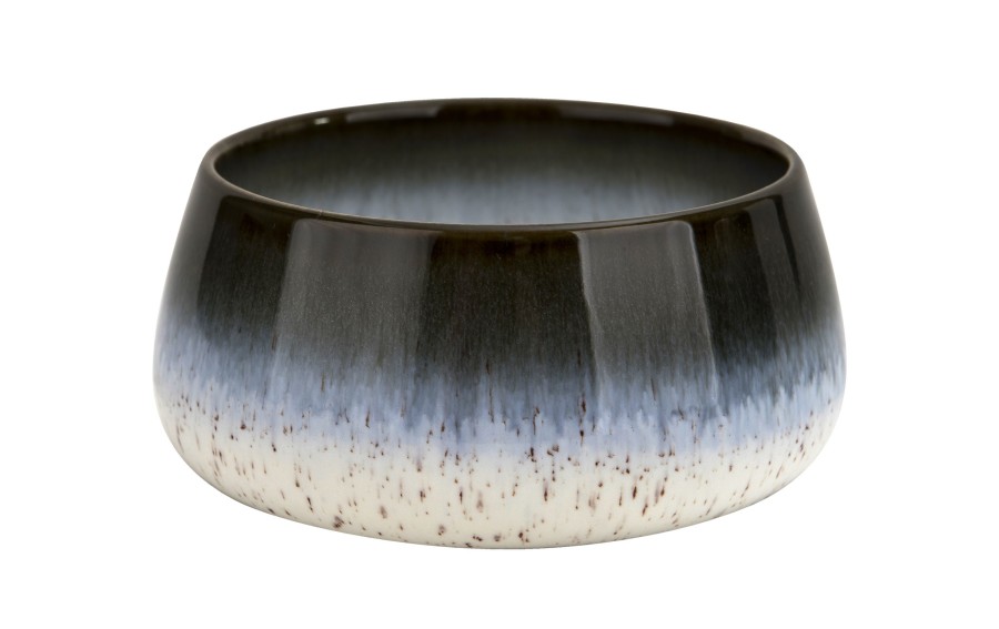 LUNA LINE miska deserowa 12 cm 350 ml ceramiczna grafitowa