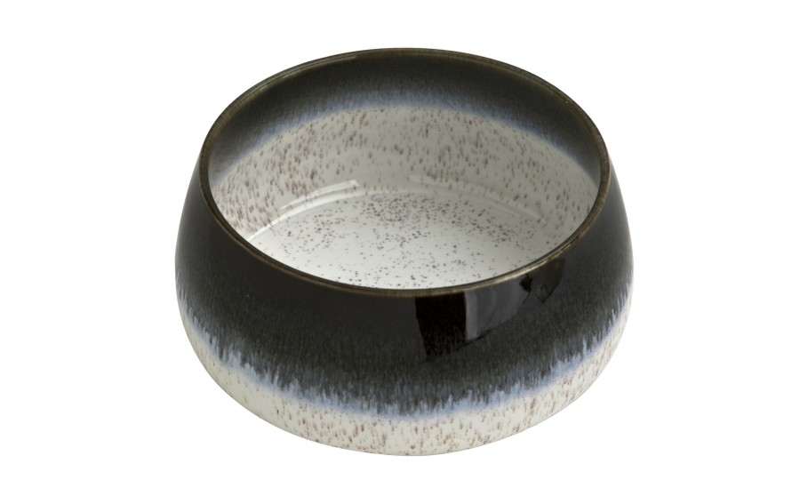 LUNA LINE miska deserowa 16 cm 800  ml ceramiczna grafitowa
