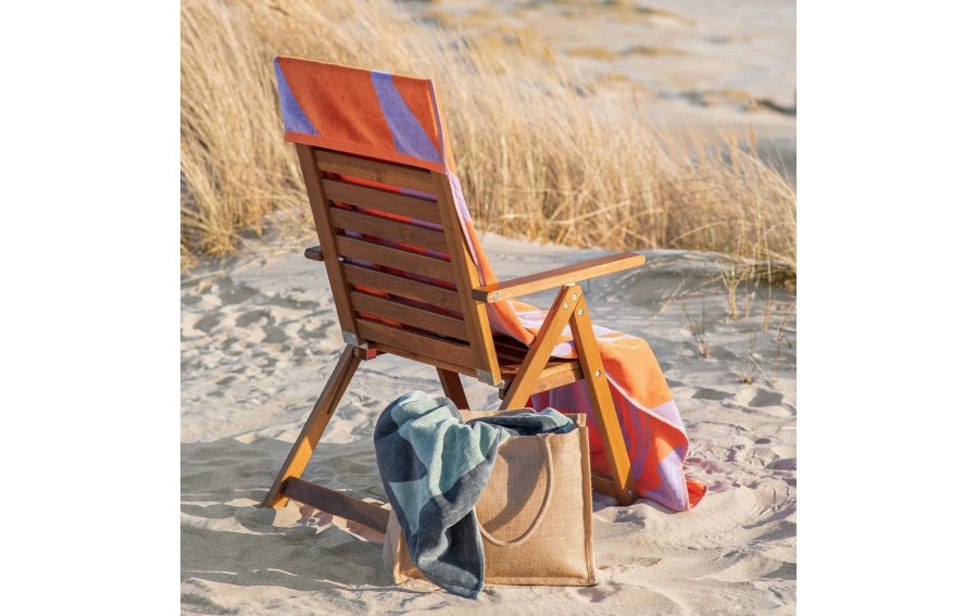 Ręcznik plażowy VOSSEN Ocean Leaf 100x180 cm bawełniany