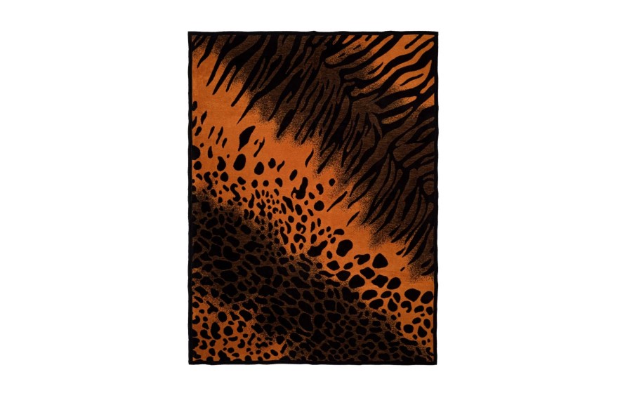Koc UNIA Safari 150x200 cm bawełniano-akrylowy dwustronny