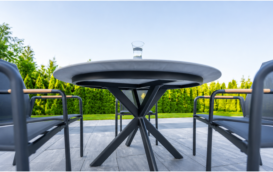 Stół tarasowy ceramiczny LUGO antracyt