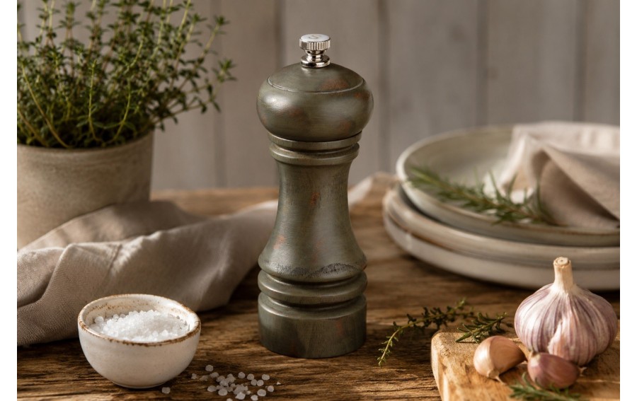 Młynek do soli COUNTRY 15 cm Orion drewno bukowe