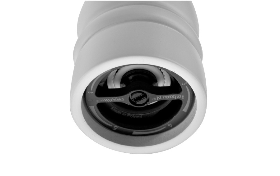 Młynek do przypraw biały matowy 16 cm Cerafino®