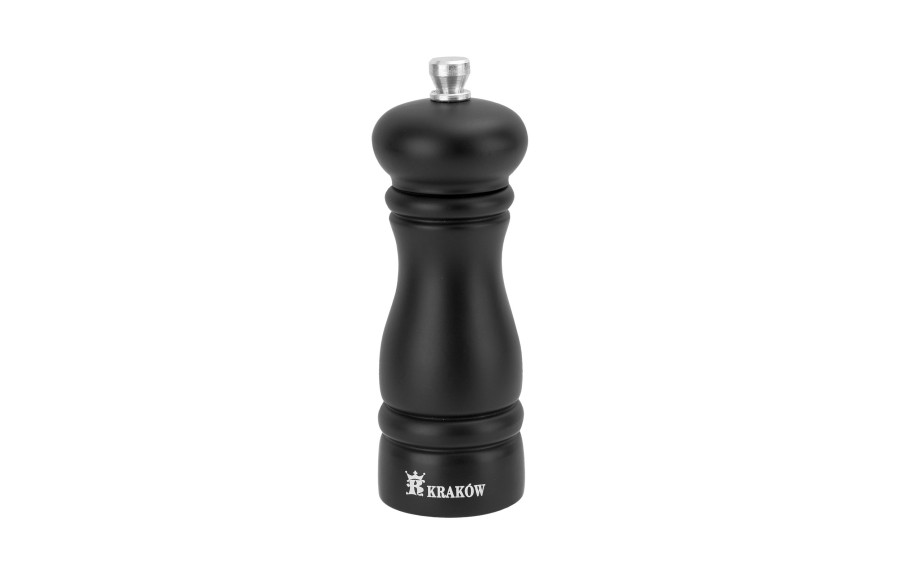 Młynek do przypraw czarny matowy 16 cm Cerafino®