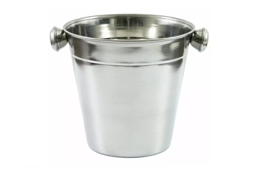 Wiaderko do lodu Kinghoff KH-1241 1,5 L ze stali nierdzewnej Ø14 cm