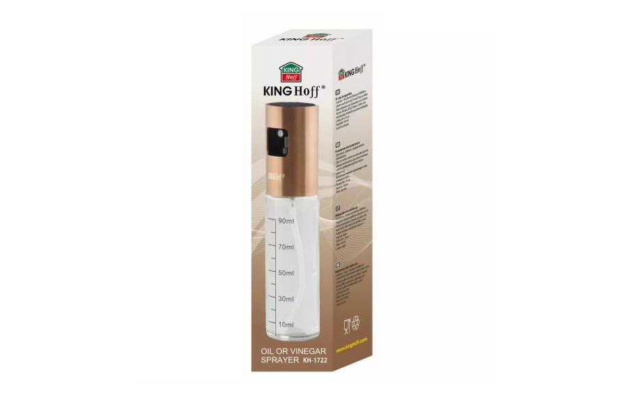 Spryskiwacz do oleju i octu Kinghoff KH-1722 100 ml różowe złoto