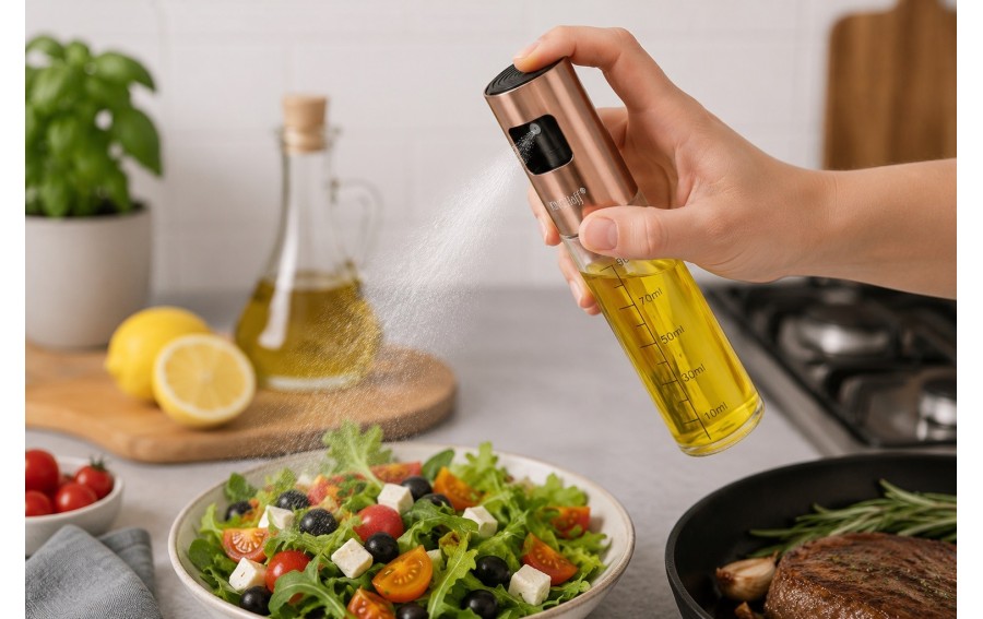 Spryskiwacz do oleju i octu Kinghoff KH-1722 100 ml różowe złoto