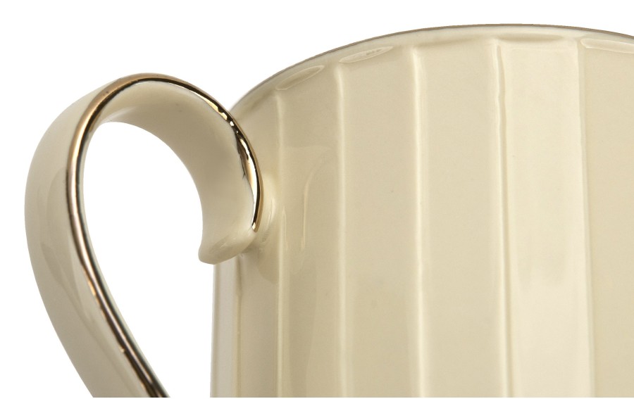 Kubek porcelanowy NINA ECRU Exclusive New Bone China