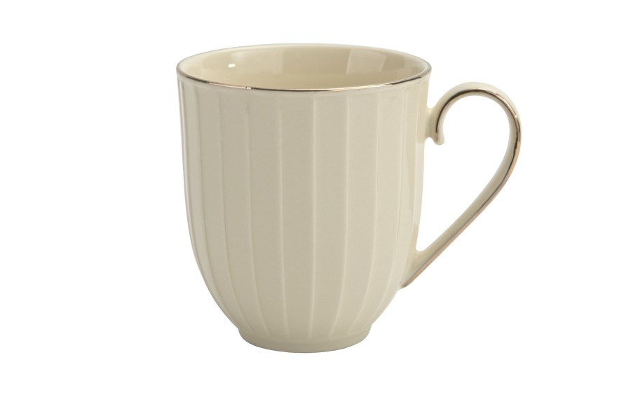 Kubek porcelanowy NINA ECRU Exclusive New Bone China
