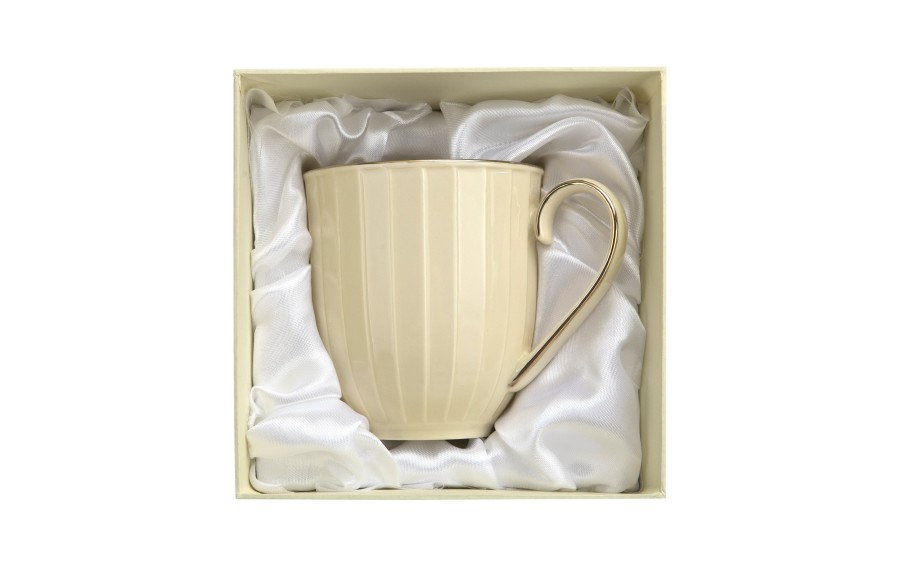 Kubek porcelanowy NINA ECRU Exclusive New Bone China