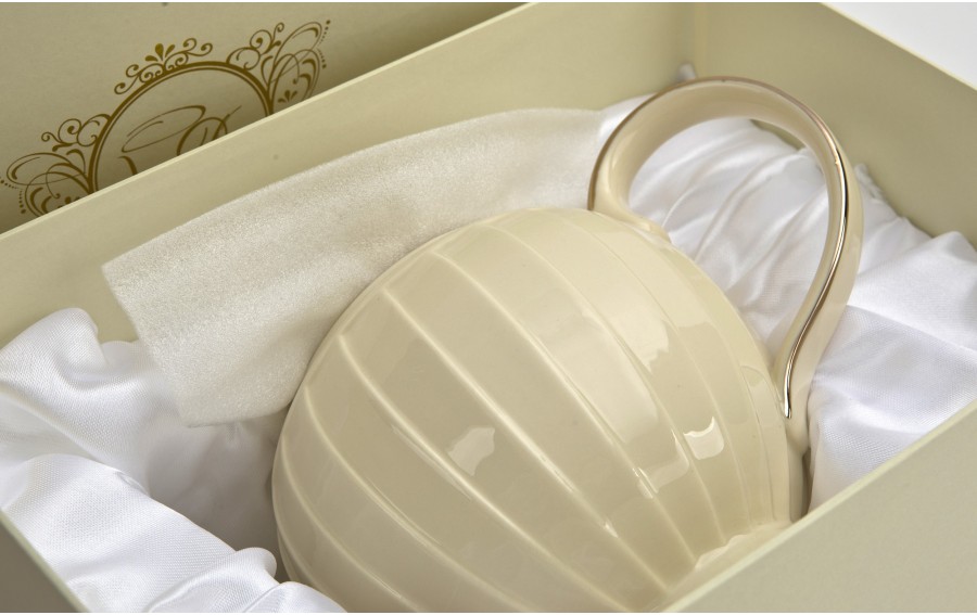 Dzbanek porcelanowy NINA ECRU Exclusive 1125 ml
