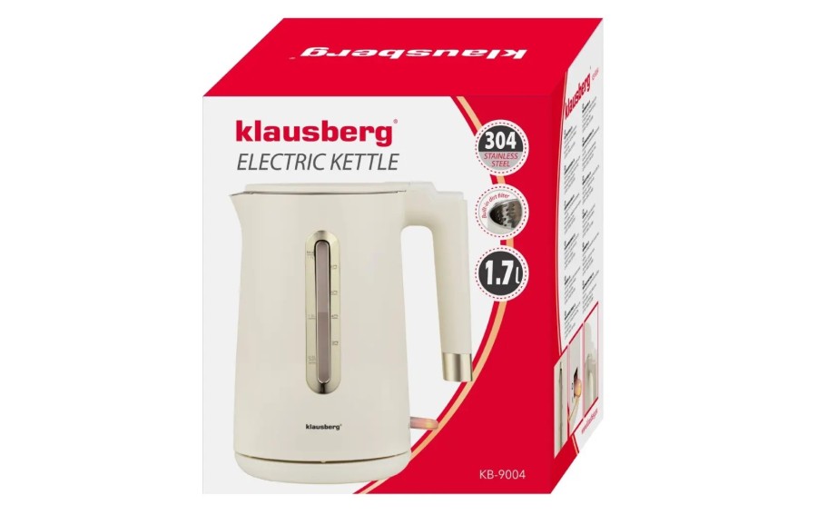 Czajnik elektryczny Klausberg KB-9004 kremowy
