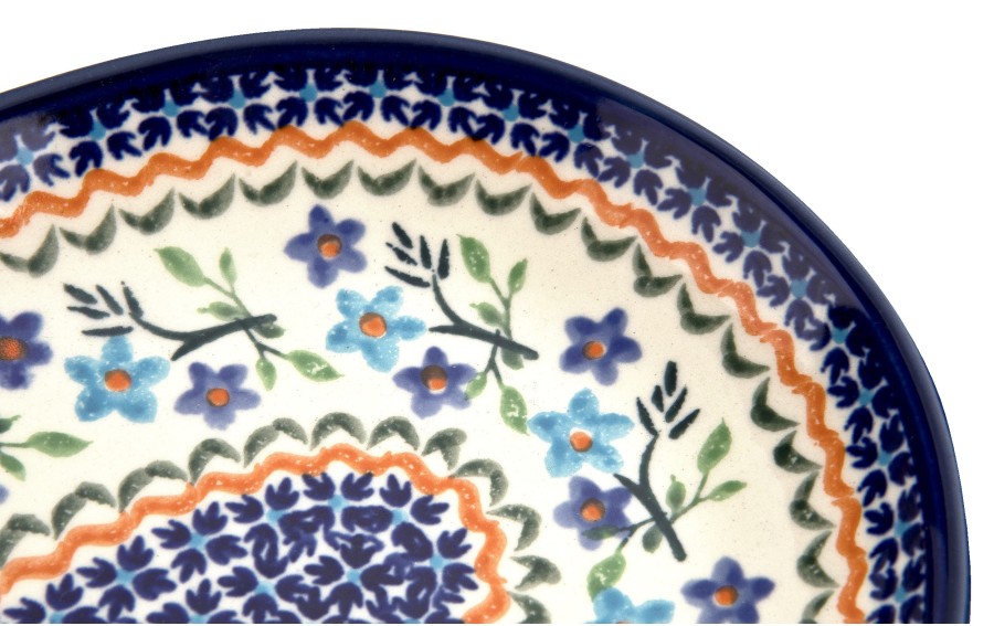 Półmisek owalny 28x17 cm GU- 1422 Bolesławiec Dekor 1154