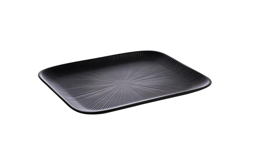 Tacka melaminowa GN 1/2 Nero 32,5x26,5 cm