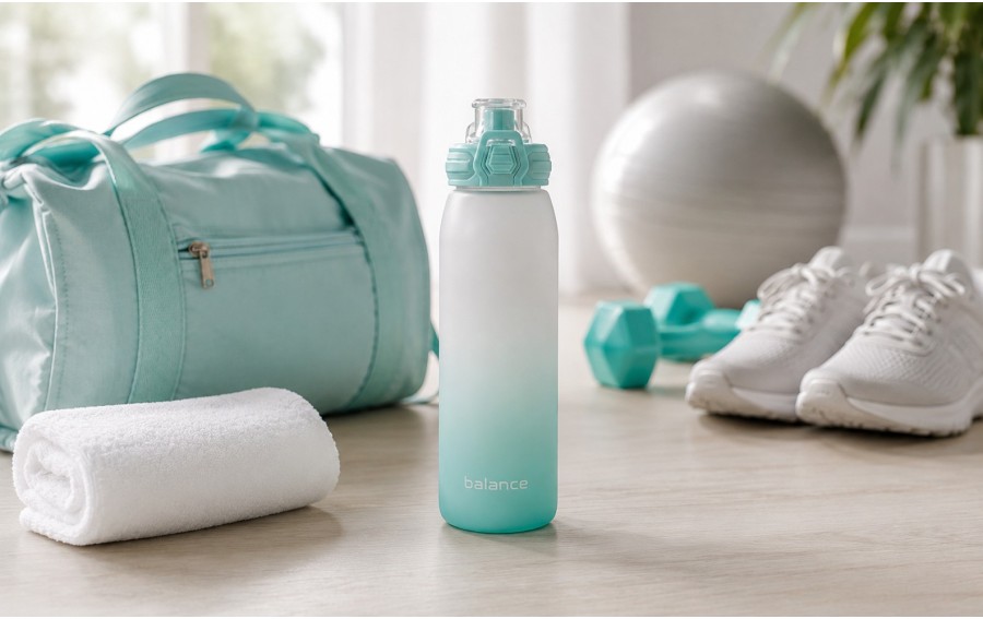 Butelka sportowa TRITAN BALANCE 850ml mięta