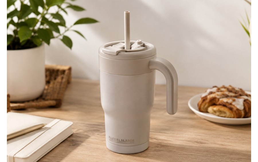 Kubek termiczny 540 ml Beżowy 47674