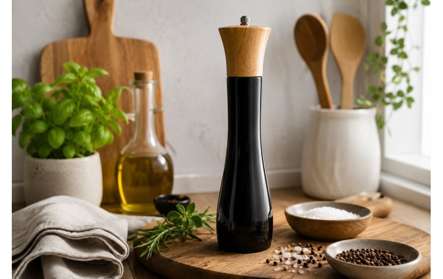 Młynek do soli i pieprzu Ambition Natural 29 cm ceramiczny