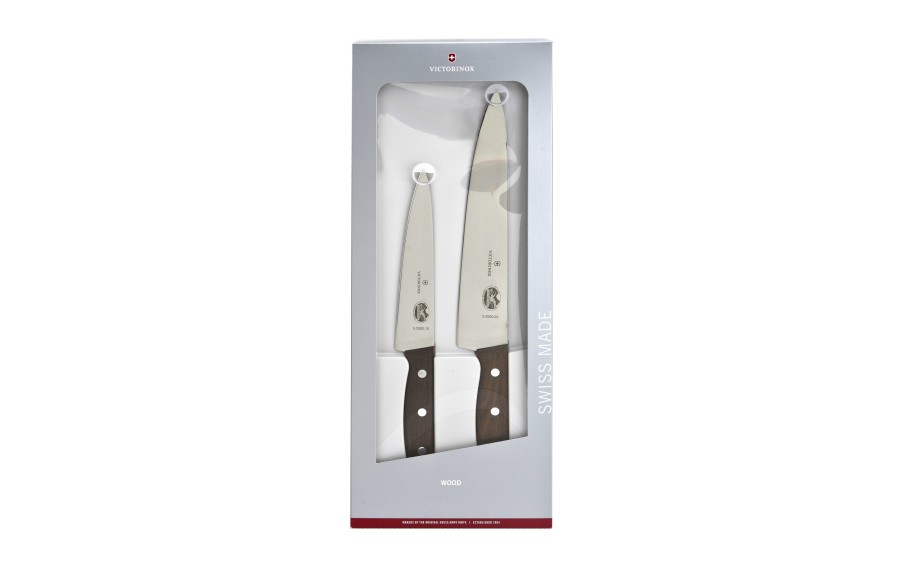 Zestaw noży Victorinox Wood 5.1050.2G | Drewniane rękojeści