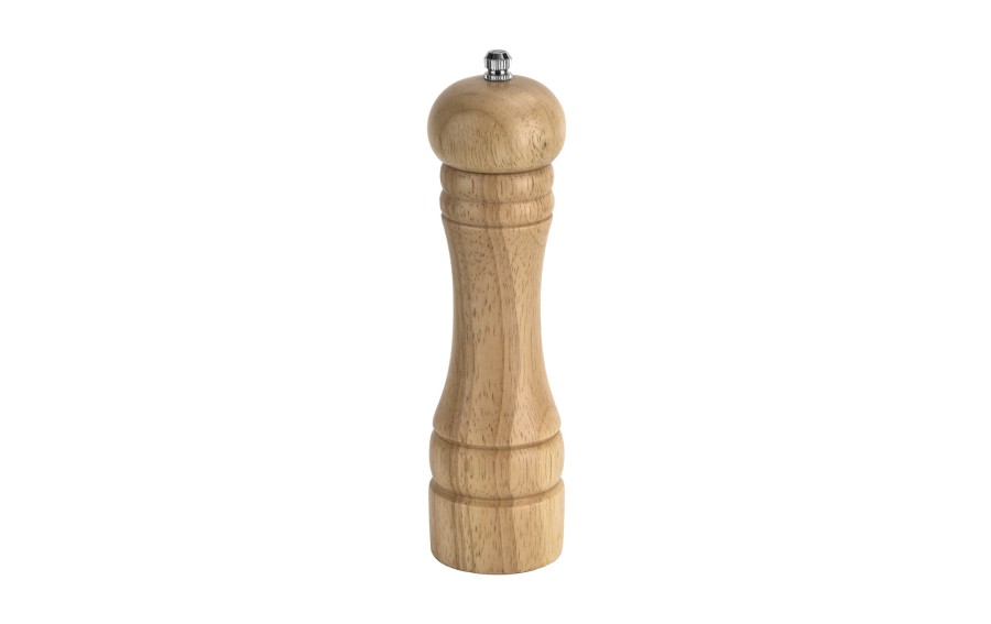Drewniany młynek do soli Hendi 21,5 cm | Ceramiczny mechanizm