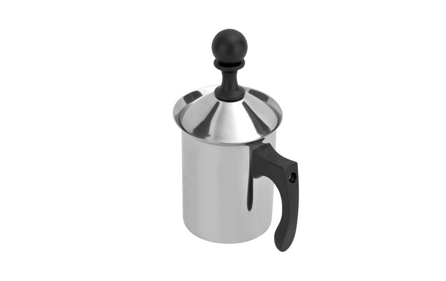 Spieniacz do mleka Ravi 400 ml | Ręczny stal nierdzewna