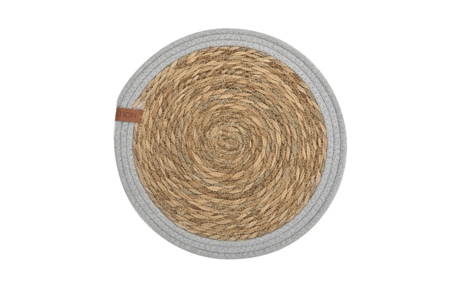 Mata stołowa 35 cm Boho sznurek Natural 44886