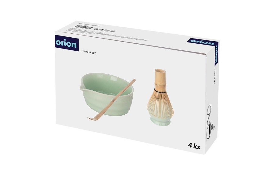 Zestaw do matchy ceramiczny 4 el. Orion