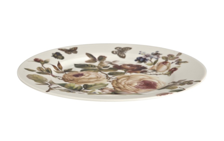 Komplet 2 talerzy deserowych 19 cm ZAHRA Flower Classic