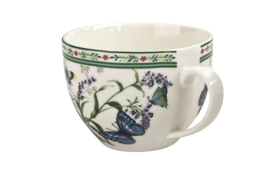 Komplet 2 filiżanek ze spodkami FLOWER DREAM 270 ml Duo