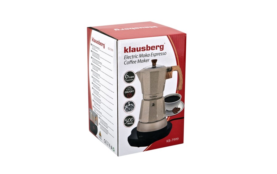 Kawiarka elektryczna Klausberg KB-7999 300 ml 500 W